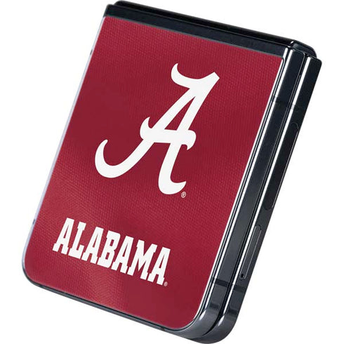 University of Alabama Maroon Jersey Galaxy Z Flip5 5G Skin